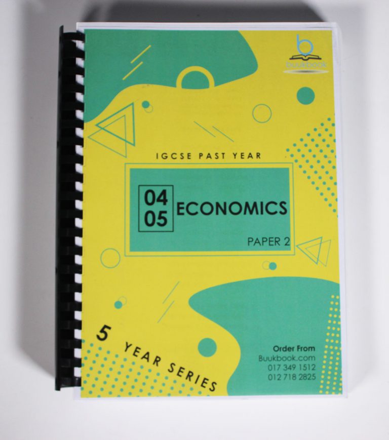 IGCSE Economics 0455 5yr1v - BuukBook