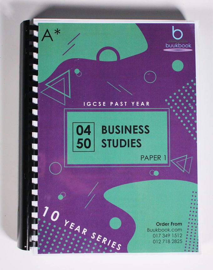 IGCSE Business Studies 0450 – BuukBook