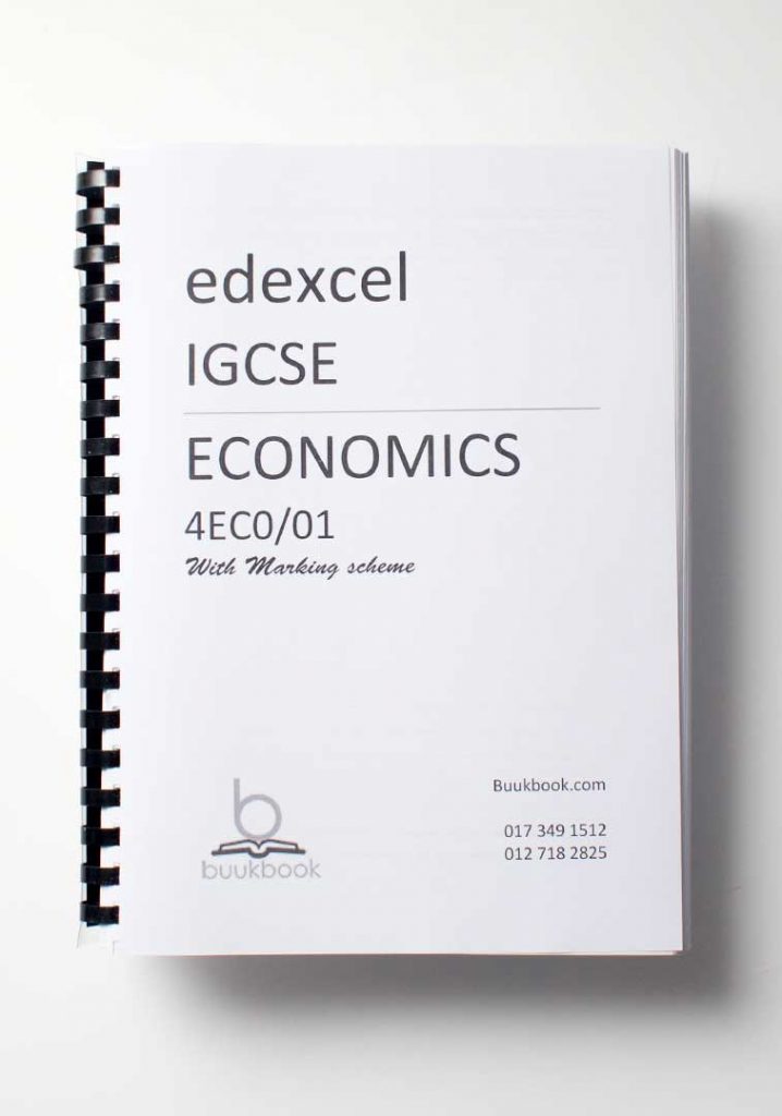 Edexcel IGCSE Economics 5 Years - BuukBook